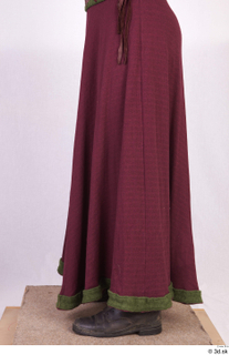 Photos Woman in Historical Dress 79 17th century burgundy dress…